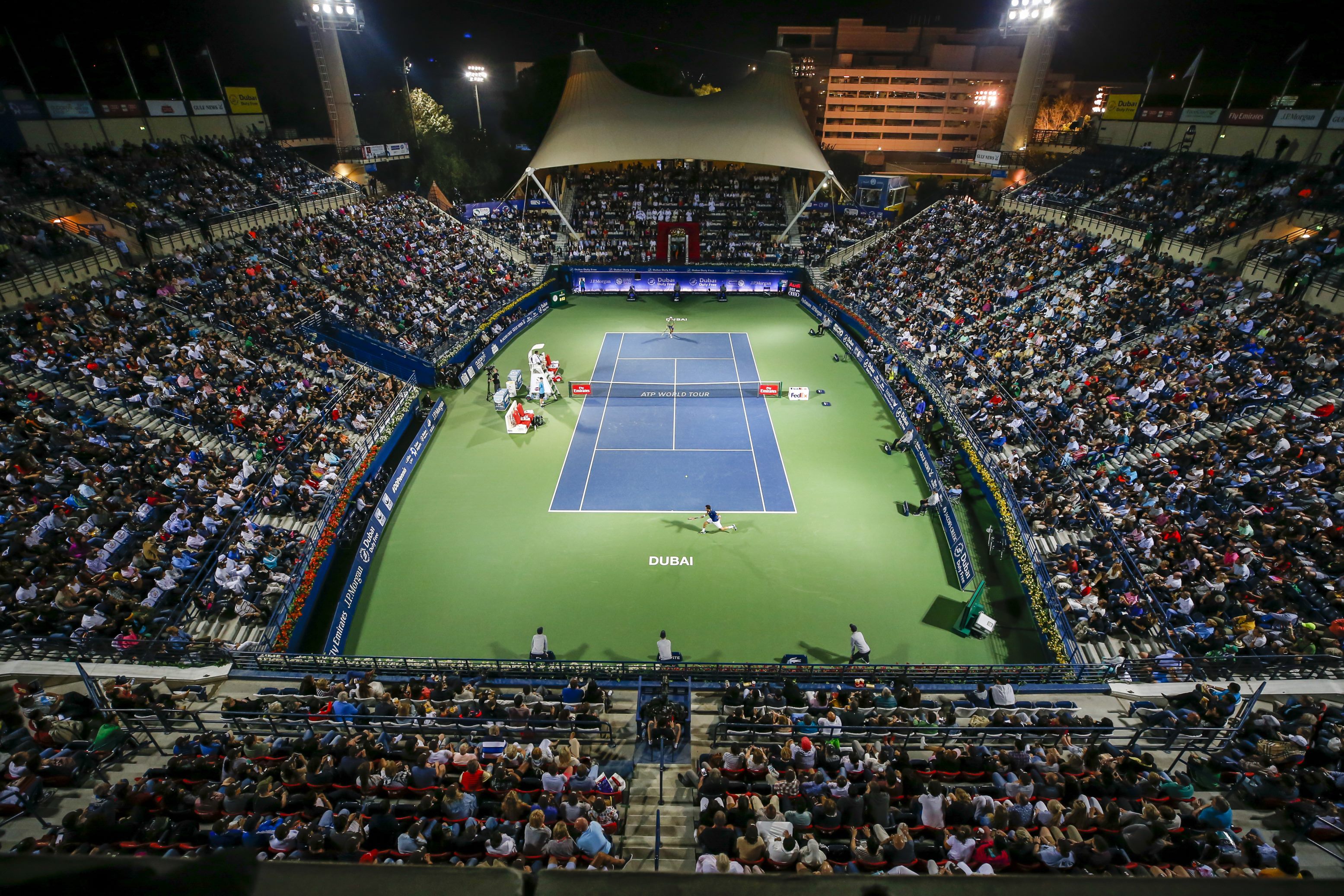 Теннисный стадион. Dubai Tennis Stadium. Теннисный стадион Лондона. Dubai Tennis Stadium внутри.